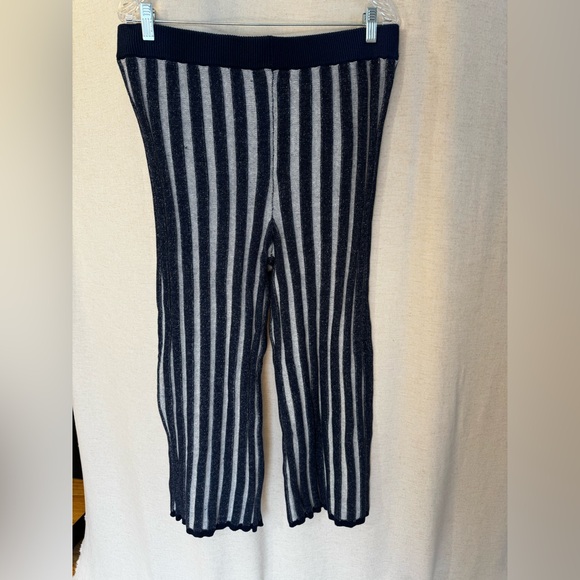 Free-est Miller Striped Sweater Set Navy Combo XL NWT ☀️🍂🥶🌼 - Picture 5 of 8